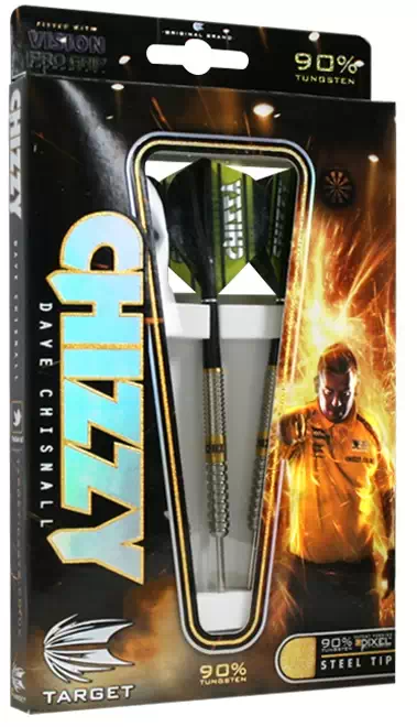 Target Darts Chizzy Pixel Gold 90% Tungsten 22 grams